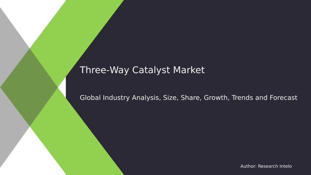 Three‑Way Catalyst Market Research Report 2033